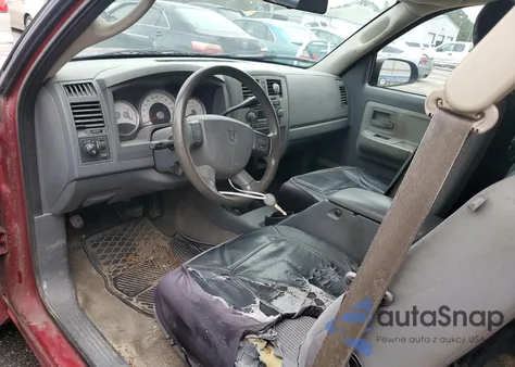 2007 Dodge Dakota Slt from USA, damaged, VIN 1D7HE42K57S187489